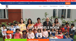 Desktop Screenshot of littleangelsnoida.com